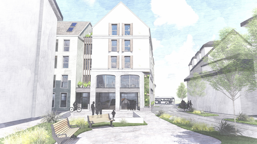 Freihausplatz_LenggerZT_Rendering_01_Web Freihausgasse Villach