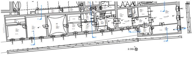 Grundriss 2.OG Hauptplatz 16 Villach